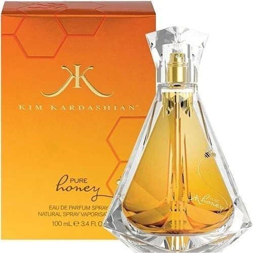 Perfume para mujer Pure Honey de Kim Kardashian 3,4 oz 100 ml eau de parfum spray Foto 1 de 1