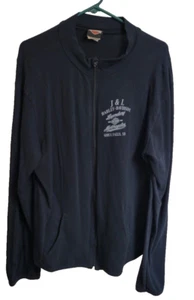 Women's Harley Davidson J & L Sioux Falls SD 2XL Dealer Sweatshirt Zippered - Picture 1 of 2