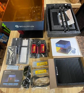 Sculpfun iCube SUPREME Laser package.. See ALL pics and READ - Picture 1 of 19