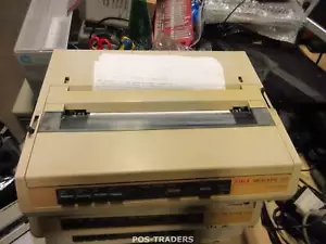 OKI Microline 280 A4 Printer 9-Pin mono matrix PARALLEL SERIAL - YELLOW HOUSING - Bild 1 von 4