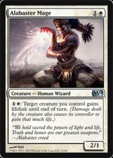 1x Alabaster Mage - Foil MTG Magic 2012 (M12) NM Magic Foil