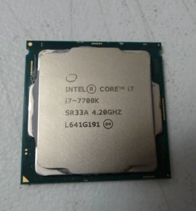 INTEL CORE I7-7700K 4.20 GHZ SR33A L641G191 CPU - Picture 1 of 3