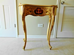 Antique Small Louis XV Kidney Bean Desk & Chair - Picture 1 of 12