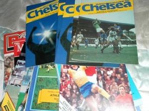 CHELSEA HOME AND AWAY PROGRAMMES FROM 1982/3 SELECT FROM LIST - Picture 1 of 1