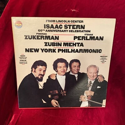 Isaac Stern 60th Anniversary Celebration - 33 RPM Album-CBS M37244- NM Vinyl! - Image 1 of 4