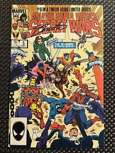 SIGNED Marvel Super-Heroes Secret Wars #5 - Marvel 1984 - Signed By Jim Shooter - Picture 1 of 3