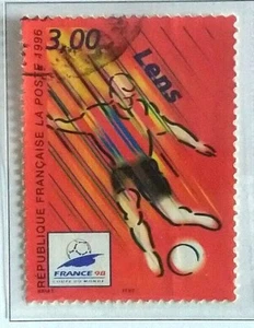 France Timbre N°3010 Coupe du Monde de Football France 98 / Oblitéré / 1996 - Picture 1 of 1