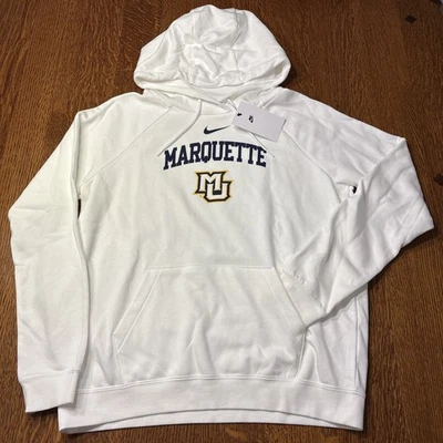 Sudadera con capucha Nike Marquette Golden Eagles para mujer polar universitaria talla M nueva con etiquetas Foto 1 de 2