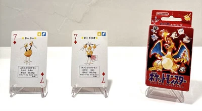 Dodrio & Doduo - 1996 Pokemon Poker Playing Cards - Charizard Deck 7 Diamonds - Image 1 of 4