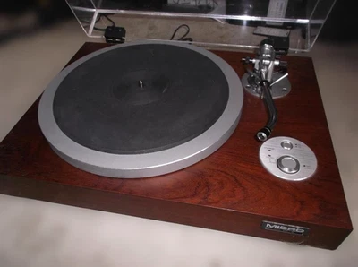 Micro Seiki DD-8 Direct Drive Turntable Record Player Working - Image 1 of 4