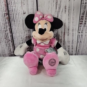 Minnie Mouse 18” Plush Pink Polka Dot Dress Disney Store Exclusive - Picture 1 of 6