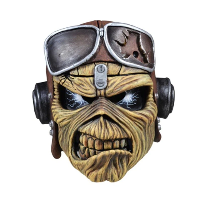 Iron Maiden - Aces High - Eddie Mask - Costume Accessory - One Size - Image 1 of 2