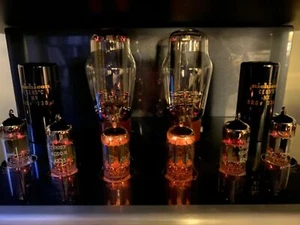 1955 GE / Ken Rad 12AU7 matched PAIR tubes Holy Grail for Prima Luna Preamp - Bild 1 von 3
