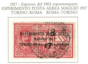 Regno di V.E.III - POSTA AEREA, #1. - Foto 1 di 2