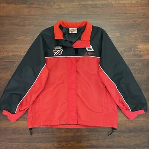 Winners Circle Dale Earnhardt Jr Budweiser Full Zip Jacket Womens Size Large Red - Picture 1 of 15