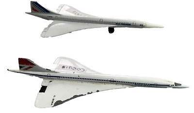 2 X Matchbox Corgi Concord CSB-23 Sky Busters Air France Flying British Airways - Image 1 of 4