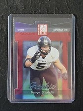 George Karlaftis 2022 Donruss Elite Aspirations Die-Cut 2002 Elite RC SP 20/95 