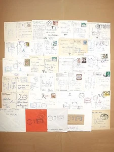 Republik - Lot von 25 Postpapieren mit mechanischer Steuer - Bild 1 von 1