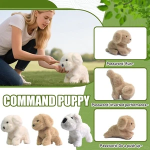 My Realistic Robot Puppy, Roboterwelpe, Plüschtier Hund Roboter Welpenlauf, - Bild 1 von 16