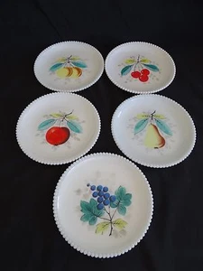 Westmoreland EE. UU. Borde con Cuentas 5 Platos de Ensalada/Pastel Varios Diseños de Frutas - Imagen 1 de 1