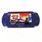 Niebieska używana modernizacja przenośnej konsoli do gier wideo Sony PSP 1000 PSP1000