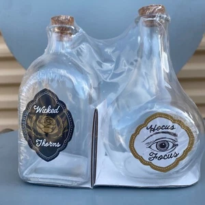 Deko-Trankflaschen mit Korkenstopfen ~ böse Dornen, Hokuspokus - Bild 1 von 3