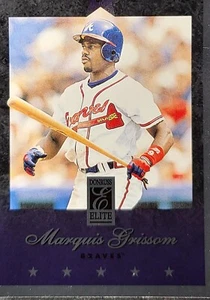 Marquis Grissom 1997 Donruss Elite #143 Atlanta Braves - Picture 1 of 2