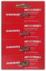 SRAM AXS PowerLock Links for 12-Speed Road Chain | Silver | Carded - Picture 1 of 4