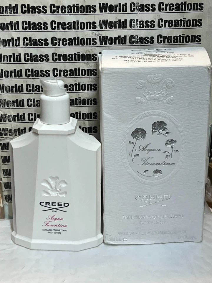 LOCIÓN CORPORAL CREED AQUA FIORENTINA PARA MUJER - 6,8 OZ/200 ML EN CAJA - RARA Foto 1 de 1