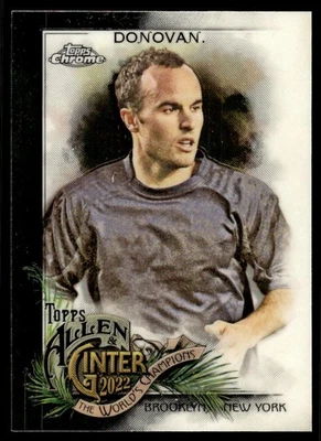 2022 Topps Allen & Ginter Chrome Landon Donovan #184 - Image 1 of 2