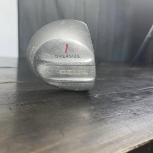 Delta Oversize Titanium Alloy 1 Wood Driver Golf Club RH Steel Shaft Vintage - Picture 1 of 5