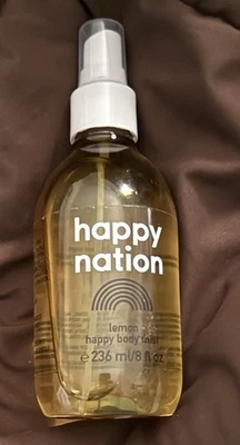NUEVO VICTORIA’S SECRET HAPPY NATION LIMON HAPPY BODY MIST-8 FL OZ Foto 1 de 2
