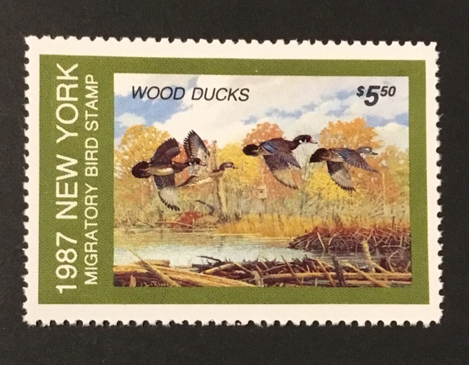 NEW YOK STATE DUCK #3 - MINT NEVER HINGED  -   SCV:  $9.00 - Image 1 of 1