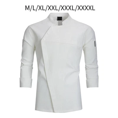 Chef Coat Comfortable Stylish Women Chef Jacket for Kitchen Catering Baking - Image 1 of 2