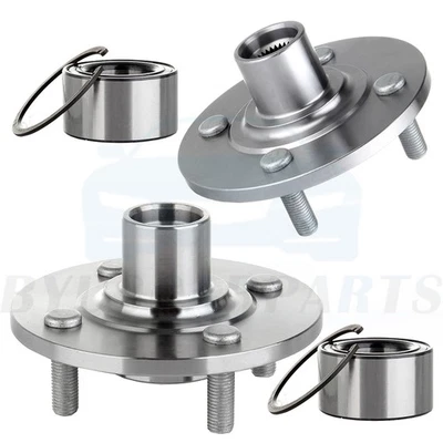 2x Front Left Or Right Side Wheel Bearing Hub For 1994-2002 Saturn Sl1 Sl2 Sc2 - Image 1 of 4