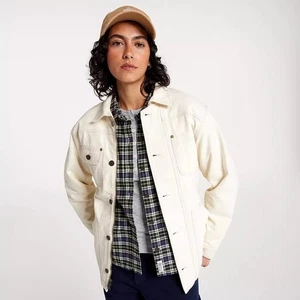 NWT Alpine Design Women's Quilted Lined Chore Coat - Natural Khaki - XS - Picture 1 of 11