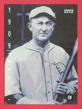 1994 UPPER DECK GM (BB) Ty Cobb DETROIT TIGERS CARD #3 HALL OF FAMER/HOF'er