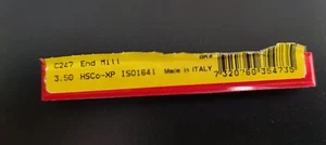 NEW DORMER C247 END MILL 4 Z 3.5 MM HSCO ISO 1641 BOHRNUTENFRÄSER 4 SCHNEIDEN - Imagen 1 de 1
