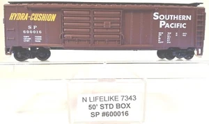 N Life-Like 7343 50' DD Box Car Southern Pacific SP #600016 - Picture 1 of 3