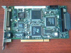 HP 5064-6016 Rev.04 SCSI and 10/100 Ethernet PCI Card - Picture 1 of 9