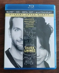 Silver Linings Playbook Blu-ray & DVD No Digital Code Free Shipping - Picture 1 of 3