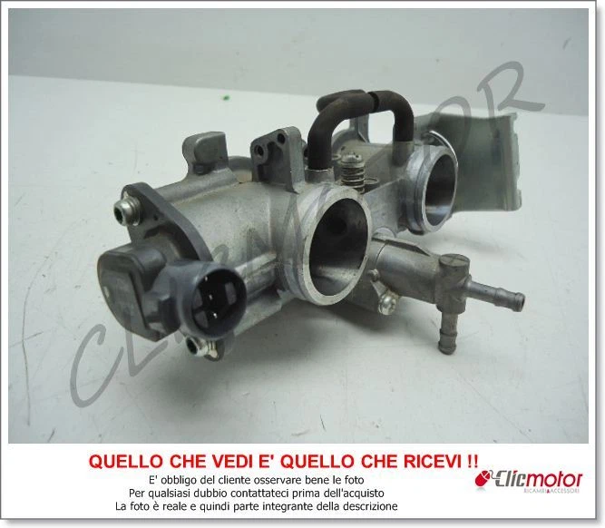 Boîtier Du Papillon Original pour Honda Argent Wing 600 ABS Année 2008 - Photo 1/1