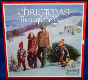 Christmas Through the Years Reader's Digest 5 Vinyl Record Set - Missing Rec 2 - Picture 1 of 11