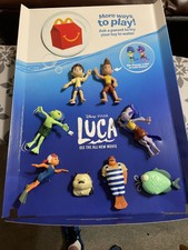 Luca Mcdonalds Happy Meal Store Display Toys Full Set