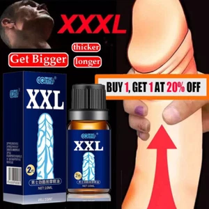 Plus Size Faster Enlargement For Man Potency Growth care massage Oil 10ML-2024 - Picture 1 of 13