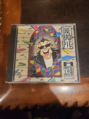 One Bad Pig-I Scream Sunday CD Christian Punk/Rock (Factory Sealed) Holed Barcod Foto 1 de 2