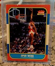1986-87 Fleer - #120 Spud Webb (RC)