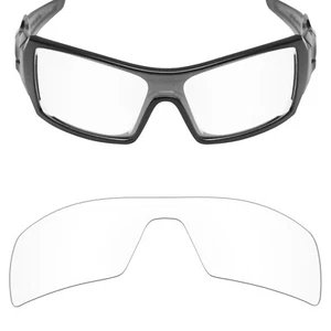 hdhut Anti-Scratch Replacement Lens for-Oakley Oil Rig Sunglasses HD Clear - Picture 1 of 5