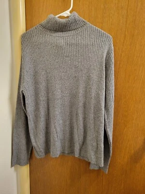 Blusa acanalada grande o suéter ligero Studio Works para mujer nuevo con etiquetas Foto 1 de 4