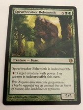MTG Magic The Gathering - Spearbreaker Behemoth - Shards of Alara - LP